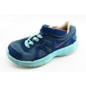 Nike Revolution 2 Toddler Girls 11‎ Medium Blue Running Mesh